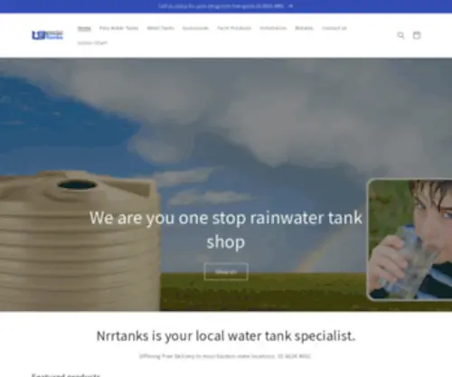 Northernriversrainwatertanks.com(Northern Rivers Rainwater Tanks Pty Ltd) Screenshot