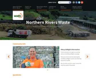 Northernriverswaste.com.au(Northern Rivers Waste) Screenshot