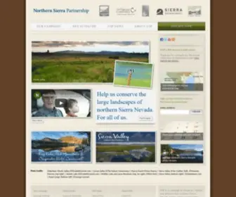 Northernsierrapartnership.org(Northern Sierra Partnership) Screenshot