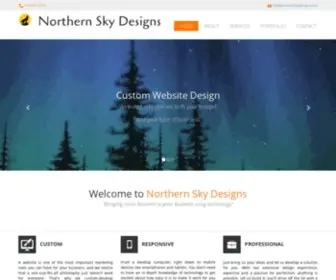 Northernskydesigns.com(We custom) Screenshot