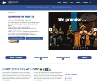 Northernskytheater.com(Northern Sky Theater) Screenshot