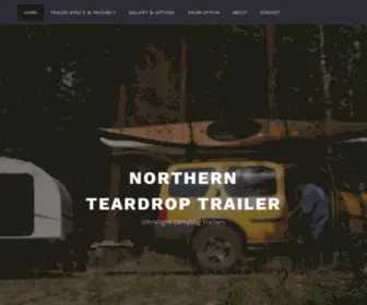 Northernteardrop.com(Teardrop Trailer camping) Screenshot