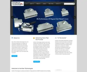 Northerntech.com(Northern Technologies » Designs Manufactures High Performance Covers) Screenshot