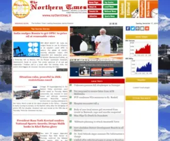 Northerntimes.in(The Northern Times News Paper) Screenshot