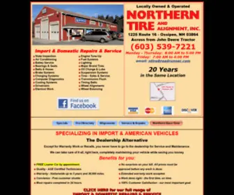 Northerntireandalignment.com(Northern Tire and Alignment) Screenshot