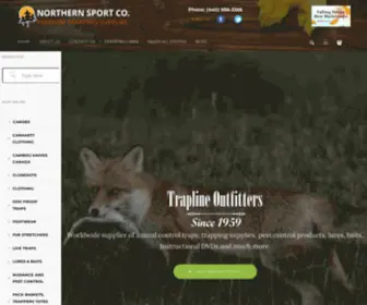 Northerntrapping.com(Trapping Supplies) Screenshot