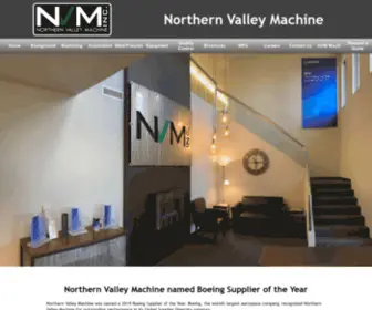 Northernvalleymachine.com(Northern Valley Machine) Screenshot