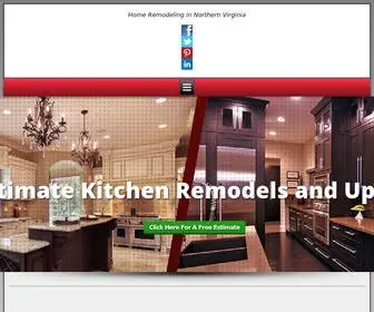 Northernvirginiakitchenandbath.com(Kitchen Remodeling Renovation Ashburn Virginia) Screenshot