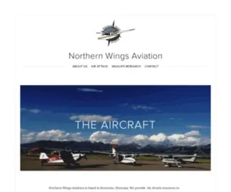 Northernwingsaviation.com(Northern Wings Aviation) Screenshot