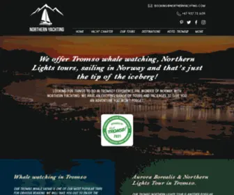 Northernyachting.com(Best Boat trip in Tromso) Screenshot