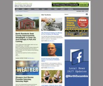 Northescambia.com(Local online newspaper for North Escambia County Florida) Screenshot