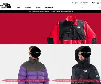 Northfacesaleindia.in(Buy The North Face Jackets) Screenshot