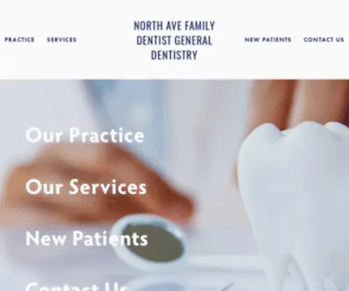 Northfamilydentist.com(North Ave Family Dentist General Dentistry) Screenshot