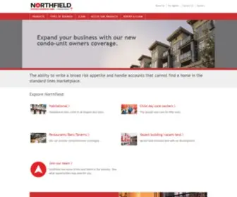 Northfieldins.com(Northfield Insurance) Screenshot