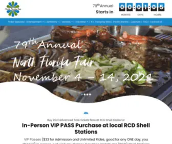 Northfloridafair.com(North Florida Fair) Screenshot