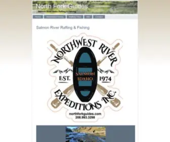 Northforkguides.com(White Water Rafting) Screenshot