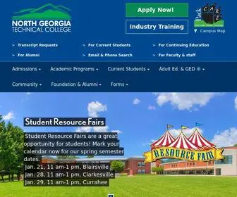 Northgatech.edu(North Georgia Technical College) Screenshot