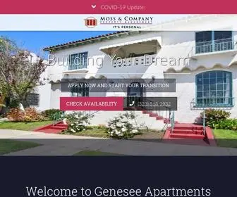 Northgenesee.com(Apartments in West Hollywood) Screenshot