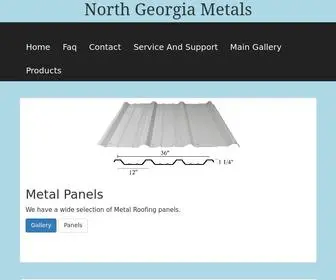 Northgeorgiametals.com(North Georgia Metals) Screenshot