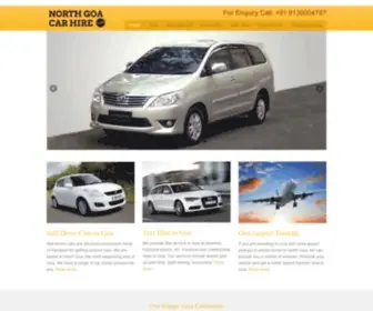 Northgoacarhire.com(Goa Car Rentals) Screenshot