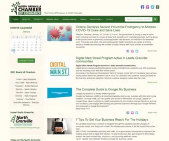 Northgrenvillechamber.com(North Grenville Chamber of Commerce) Screenshot