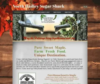 Northhadleysugarshack.com(North Hadley Sugar Shack) Screenshot