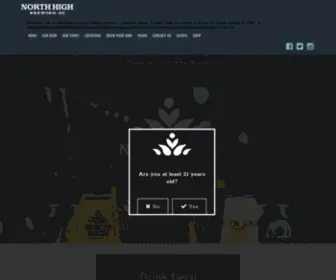 Northhighbrewing.com(North High Brewing) Screenshot
