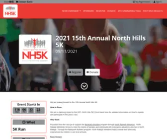 Northhills5K.com(Northhills5K) Screenshot