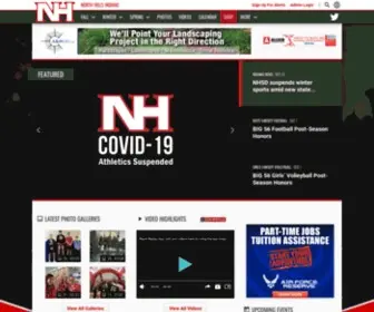 Northhillsathletics.org(North Hills) Screenshot