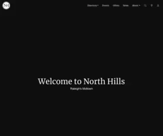 Northhillsraleigh.com(North Hills) Screenshot