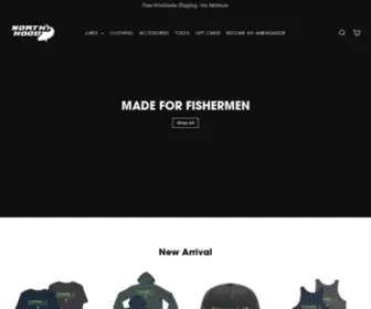 Northhoodoutdoor.com(Create an Ecommerce Website and Sell Online) Screenshot