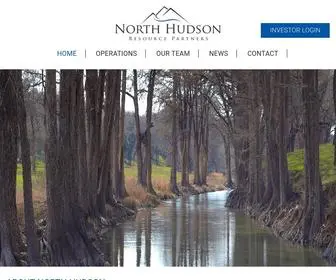 Northhudsonrp.com(North Hudson Resource Partners) Screenshot