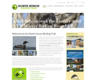 Northhuronbirding.com(North Huron Birding Trail) Screenshot