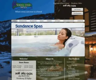 Northidahospas.com(NORTH IDAHO SPAS) Screenshot