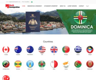 Northimmigration.com(We have an experienced staff of experts to assist you in determining which country) Screenshot