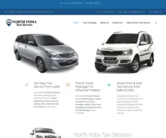 Northindiataxiservice.com(North India Taxi Service) Screenshot