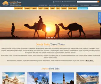 Northindiatraveltours.com(North India Tours) Screenshot