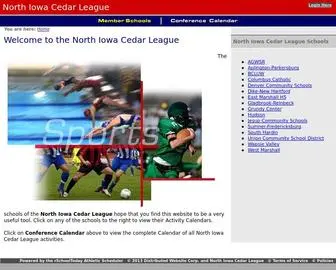 Northiowacedarleague.org(North Iowa Cedar League) Screenshot