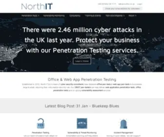 Northit.co.uk(Web App Penetration Testing UK) Screenshot