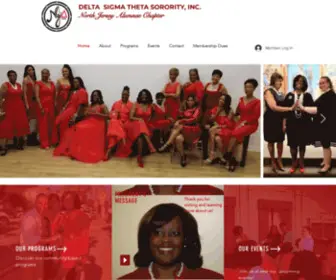 NorthJerseydeltas.org(NJAC DST) Screenshot