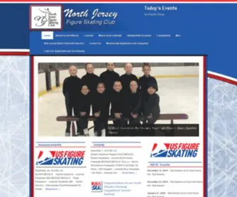 NorthJerseyfsc.org(New Jersey Figure Skating Club) Screenshot