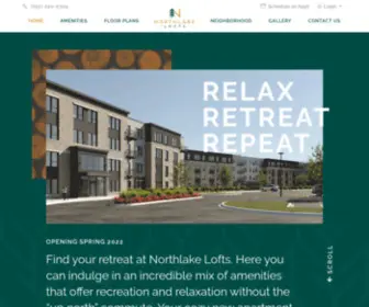 Northlakelofts.com(Northlake Lofts) Screenshot