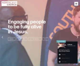 Northlandchurch.net(Engaging people to be fully alive in Jesus. We believe the church) Screenshot