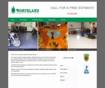 Northlandcoating.com(Northland Coating) Screenshot