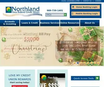 Northlandcu.com(Northland Area Federal CU) Screenshot