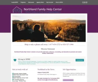 Northlandfamily.org(Northland Family Help Center Home) Screenshot