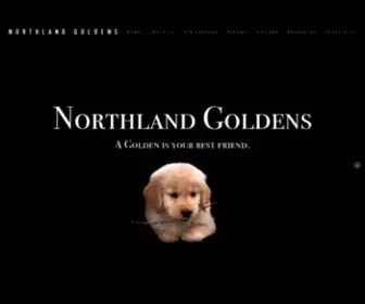 Northlandgoldens.com(Northland Goldens) Screenshot