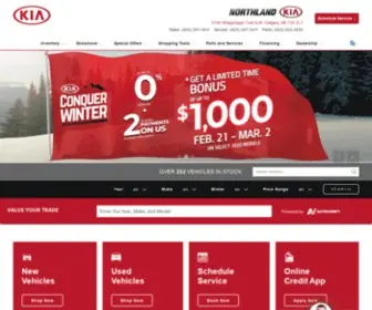 Northlandkia.ca(Northland Kia) Screenshot