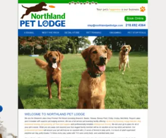 Northlandpetlodge.com(Northland Pet Lodge) Screenshot