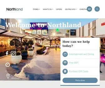 Northlandsc.com.au(Northland Shopping Centre) Screenshot